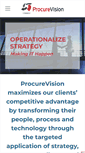 Mobile Screenshot of procurevision.com